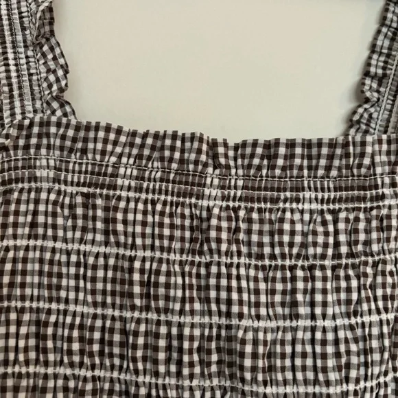 Hill House Home Brown Gingham Azalea Nap Dress - Picture 8 of 11